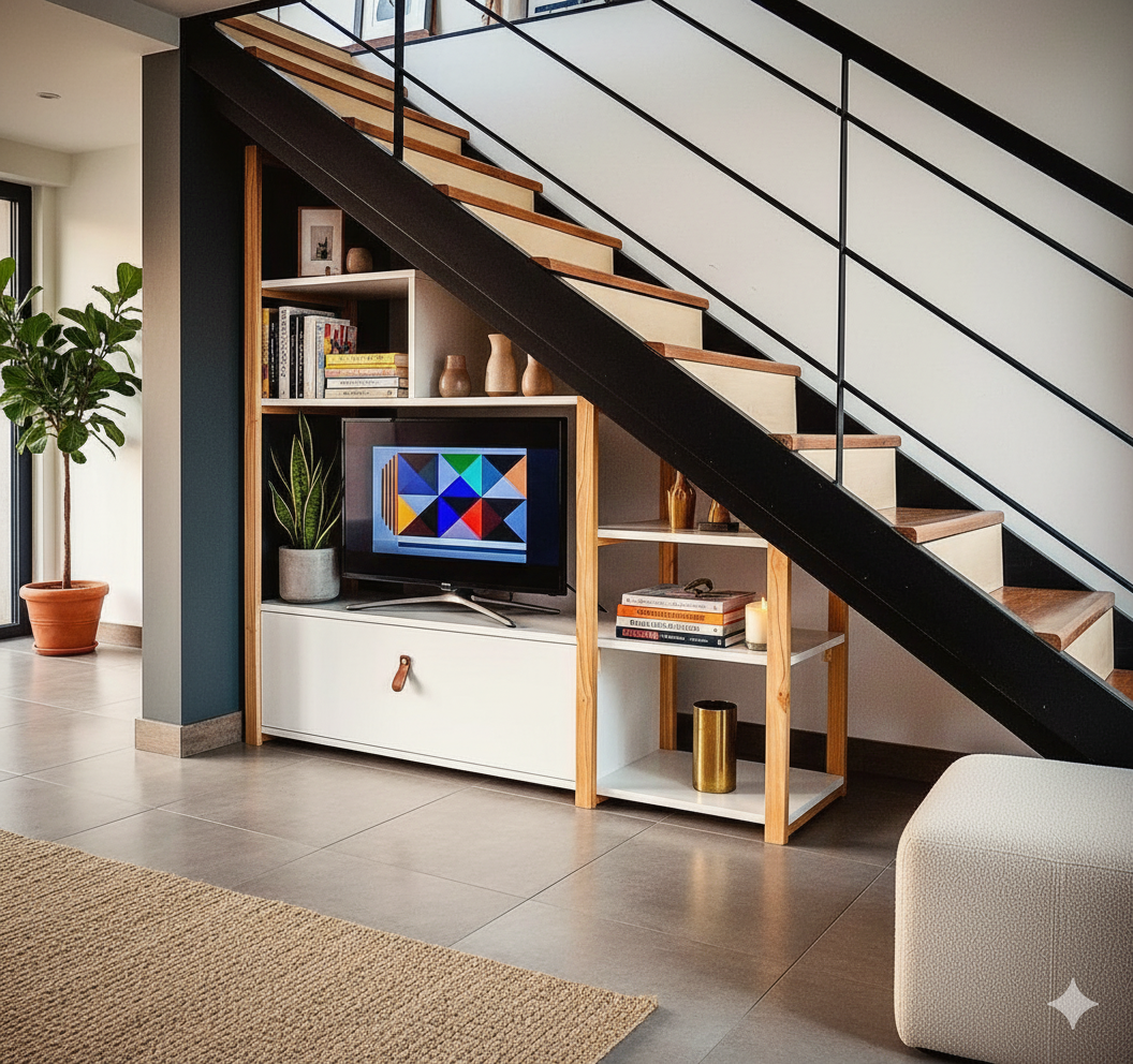 Estantería Bajo Escalera