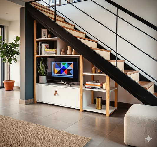 Estantería Bajo Escalera